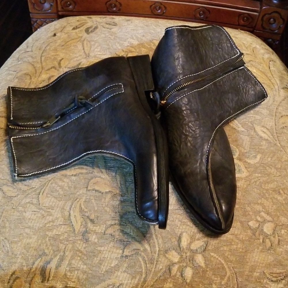 Jim Barnier low heel boot western boot - Picture 4 of 7